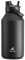 POWCAN 64 oz Insulated Water Bottle with 2-in-1 Straw and Spout Lid, Keep Cold 24H, Leak-Proof, BPA-Free, Double Wall Stainless Steel Water Bottle for Sports, Gym, Travel, and School (Dark Knight)