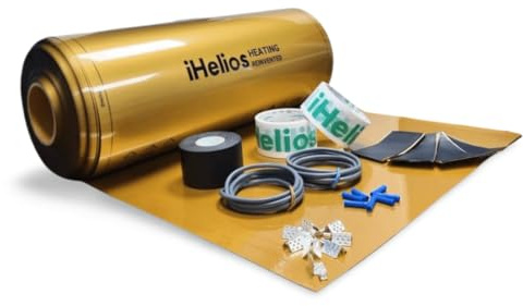 iHelios Electric UNDERFLOOR Infrared Heating Film Kit 1000 mm 8m - to cover 10sqm