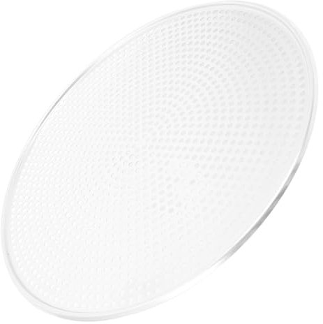 TOBBOMEY Pizza Screen Redonda De Aluminio Perforada Bandeja Para Horno Resistente Al Desgaste Ventilación Óptima Para Hornear Pizza Casera De Fácil Limpieza y Uso Para Aficionados y Profesi