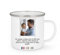 quotedazur - Mug Personnalisable Pour La Fête Des Pères - Tasse Cadeau Papa Personnalisé Homme - Blanc/Emaillé