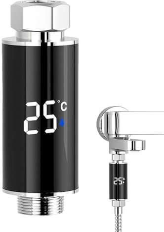 Termómetros de Ducha,Termómetro Digital LED para Ducha | Indicador Digital Preciso Impermeable De Seguridad Para Baño Hogar Exterior E Interior
