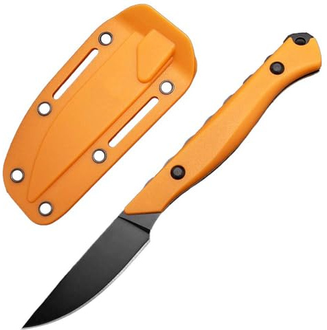 Kleine handliche werkzeug stahl messer scharf rutschfest Robust Abriebfest Tragbare Camping outdoormesser edc Festes Gegen Full Tang messer mini Feststehende klinge neck knife gürtelmesser mit Scheide