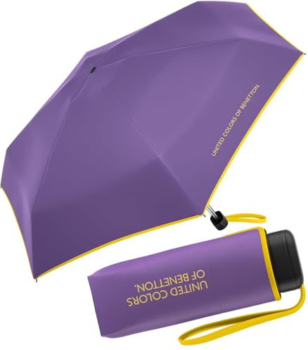 Benetton Ultra Mini Flat Solid Taschenschirm