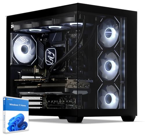 Sedatech Wasserkühlung Gaming PC • RTX 5060 | AMD Ryzen 5 5600X | 32GB RAM | 1TB SSD M.2 | WLAN 4 | Win 11