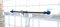 VOXTRADE Verbindungsset für IBC Tanks, 3-Port Kugelventil, Polyethylen (PE), Messing, Stahl, Blau, CE, EN 1074-1, 3/4 Gewinde, 1/2 PE-Auslauf, max. 10 bar, Gardena-ähnlicher Anschluss