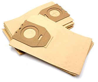 vhbw 10x Staubbeutel kompatibel mit Karstadt BS 8822 Genial Sensor | Staubsauger, 29cm x 17,5cm Sandfarben