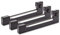 vhbw 3x Farbband Schriftband kompatibel mit Standard Register TE 1800, TE 1806, TE 1800 Series Nadeldrucker, Bondrucker - Schwarz