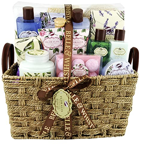 GLOSS!| Beauty-Set für Damen | Geschenkbox für Damen | Vanille und Linde Parfüm | Beauty-, Pflege- und Wellnesskorb | Originelle Geschenkidee für Frauen, Geburtstag, Muttertag |Weihnachtsgeschenke