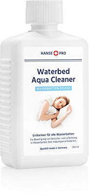 HANSE PRO Waterbed Aqua Cleaner, 1 x 250 ml I Wasserbett-Entkeimer I Wasserbetten-Pflege I für alle Wasserbetten geeignet I Wasser-Entkeimer I gegen Blasenbildung und Gerüche