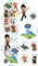 Paw Patrol Wandaufkleber für Schlafzimmer, Jungen und Mädchen, Wandsticker, Wandaufkleber für Kinderzimmer, Wandkunst, Spielzimmer, Paw Patrol, 70 x 35 cm, 2 Bögen