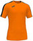 Joma Academy Men's Short Sleeve T-Shirt, Orange Black, XL