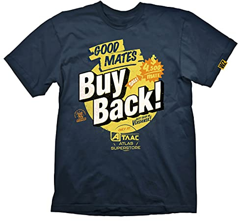 Call of Duty: Warzone T-Shirt Buy Back French Navy Size XL