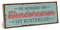 ARTFAVES® Wandbild Holzschild mit Spruch - Die Mitnahme von Hundehaaren - Türschild Retro Vintage Deko Bild Geschenk - Haustier, Hund
