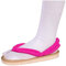 QYIFIRST Kimetsu no Yaiba Kanroji Mitsuri Cosplay Clogs Shoes Slippers Sandals für Kostüm Rose Rot Herren Damen 43 (Inside Length 26cm)