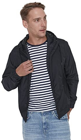 Trendyol Herren Regular Standard Hood Woven Winter Jacket Oberbekleidung, Marineblau, S