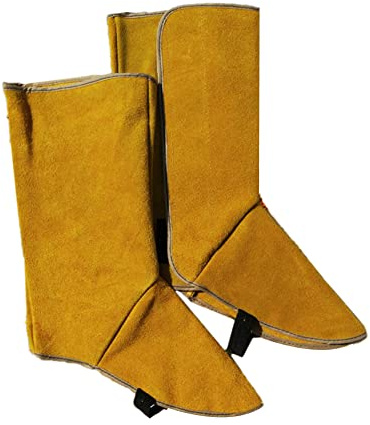 Sloane Polainas de Soldadura,Cubrezapatos y Botas de Soldadura Resistentes al Fuego - Protectores de Botas Resistentes al Fuego, Polainas de Soldadura, Cubiertas de Botas de Soldadura ignífugas