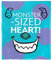Northwest Disney 100 Silk Touch Überwurfdecke, 127 x 152,4 cm, Monstergröße, Herz