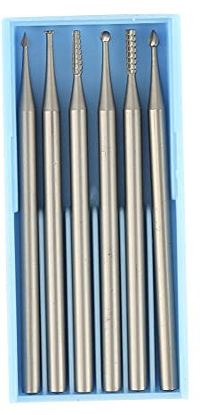 2.35mm Professional Carbon Steel Carving Chisels Knife Kit, Tungsten Steel Micro Sculpture Knife Carving Engraving Tool Set (small set)