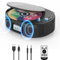 2025 NEW Monodeal CD Player with Bluetooth and Radio FM 2 in 1, Rechargeable Portable CD Player with Speakers, Support AUX/USB