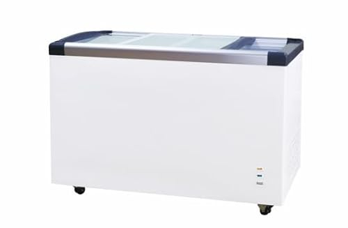 Congélateur coffre avec portes vitrées coulissantes - L2G