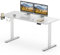 SANODESK Electric Standing Desk - Height Adjustable Sit Stand Desk with Backpack Hook and Memory Smart Panel