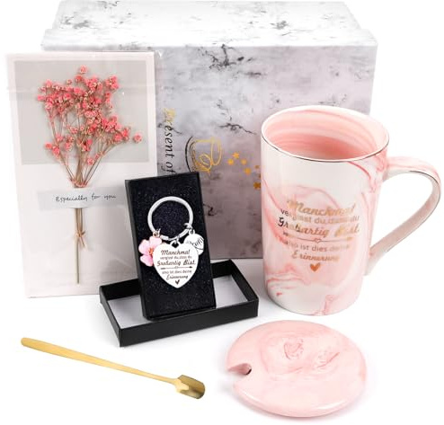 Dadabig 5pcs Regalo Dia de la Madre,Tazas Originales para Regalar,Set Regalo Mujer Taza Personalizada Regalos Originales para Mujer Taza Te Regalos Dia de La Madre Día de la Madre Regalo