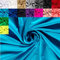 Badestoff Meterware Uni - Bikinistoff, Funktionsstoff - Badeanzug Stoff - Jerseystretch, Sportstoff - Stretchstoff, Tanzstoff, Funktionsjersey *ab 50cm, Farbe: 004 türkis