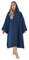 OHS Towel Poncho Adult Hooded Large Bath Swim Surf Beach Absorbent Dry Microfiber Changing Robe for Men Boys Quick Dry, Navy Blue