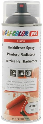 DUPLI-COLOR Heizkörperspray RAL 7016 Anthrazitgrau matt 400 ml | Sprühfarbe für Heizkörper, Rohre & Heizungen – hitzebeständig, schnelltrocknend, hohe Deckkraft