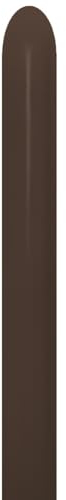 Sempertex Modellierballons Größe 260Q Schokoladenbraun - Chocolate Brown 100 Stück
