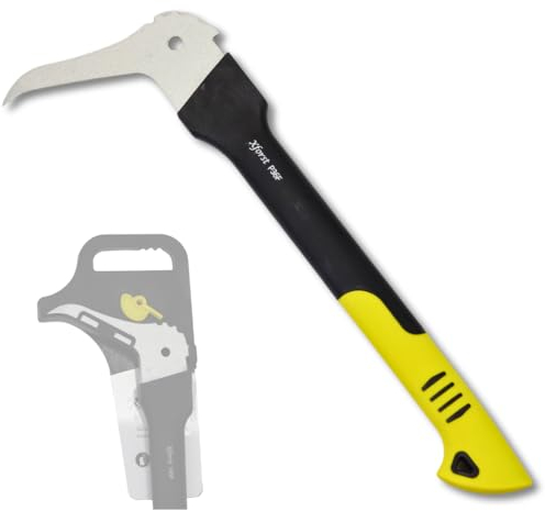Xforst X-P36F ZAPA Sappie Sapie - Herramienta Ideal para Mover y Recoger Troncos y trozos de Madera. con Mango de Fibra de Vidrio.