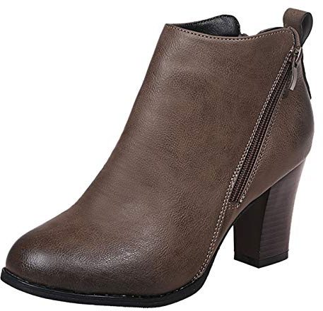 Stivali Polpaccio XXL Scarpe Donna Stivaletti Stivali Donna Tacco Basso Stivali Donna Invernali Morbidi Stivali da Donna Alti Stivali Beige Donna al Ginocchio Anfibi Estivi Cowboy Stivaletti
