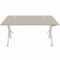Sedus se:Lab E-Desk A, elektrisch höhenverstellbarer Schreibtisch, (Kieselgrau, 160x80cm)