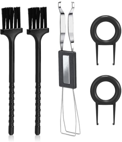 Sundonix Switch Puller Keyboard Keycap Remover - Swapper Cleaning Brush and Precision Tweezers 5 PCS