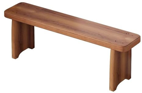 Gartenbank aus Holz für den Außenbereich, Veranda, Eingang, Holzstuhl, Liege, 60 x 20 x 15 cm