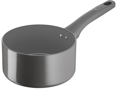 Lagostina Ressource Pfanne 18 cm, Antihaft-Keramikbeschichtung, optimale Gleitfähigkeit, recycelt, recycelbar, gesundes Kochen, Thermo-Signal, Sicherheit, Induktion, 010274031118