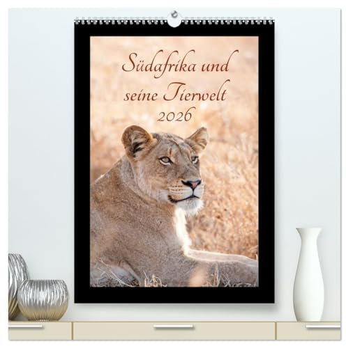 Südafrika und seine Tierwelt (hochwertiger Premium Wandkalender 2026 DIN A2 hoch), Kunstdruck in Hochglanz: Die artenreiche Tierwelt Afrikas ist in ... sie hier in diesem Kalender. (CALVENDO Tiere)