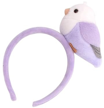 Stilvoller Vogel-Kopfschmuck, Abschlussbälle, Geburtstags-Haarbänder, lustige Kopfbedeckung, Halloween-Puppe, bezaubernde Haar-Kopfbedeckung