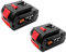 Batterie de Remplacement 18 V 6.0Ah Compatible avec Bosch Professional GBA GBH GSR GSB BAT618 BAT609 BAT620(6.0Ah-2pcs)