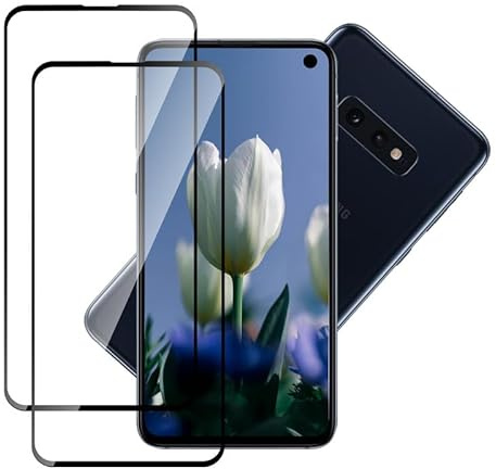 Banuyaw für Schutzglas für Panzerglas Samsung Galaxy S10e Schutzfolie, 2 Stück 9H Härte Folie Samsung S10e Displayschutz Case-Friendly Bläschenfrei Glas