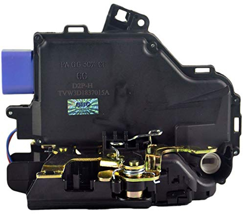 D2P 3D1837015A Front Left Passenger Side Door Lock Mechanism Replacement For VW Golf, Altea, Octavia