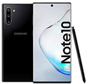 Samsung Galaxy Note 10 Smartphone Bundle (15.9cm (6.3 Zoll) 256GB interner Speicher, 8GB RAM, Dual SIM, Android) Black inkl. 36 Monate Herstellergarantie [Exklusiv bei Amazon] | Versione Tedesca