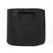 10 x Fabric Pot Round Black 10L