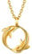 GoldChic Jewelry Golden Pisces Necklace For Women Girls, Psc Zodiac Star Sign Pendant Horoscope Constellation Jewellery Gifts For Her