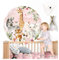 Little Deco Wandtattoo Kinderzimmer Wandbild 120 cm Wandsticker für Kinder Tier Giraffe Tiger Elefant Wanddeko Spielzimmer Wandaufkleber selbstklebend DL560