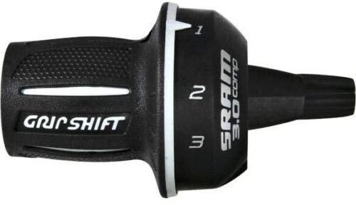 SRAM 3.0 COMP 3 SPEED TWISTGRIP BIKE CYCLE SHIFTER LEFTHAND SIDE WITH INNER GEAR CABLE