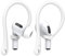 StyleDesign, Ohrbügel EarHooks - Kompatibel mit Apple AirPods Pro & AirPods 2, 1 Ohrhalter - Perfekt für Sport und Outdoor-Aktivitäten, weiß