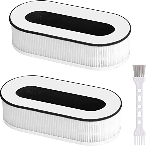 RP-AP068 Ersatzfilter, kompatibel mit Renpho Luftreiniger RP-AP068 RP-AP068W RP-AP068B RP-AP068-F2 Filter, 3-in-1 H13 Grade True HEPA-Filter (2 Stück)