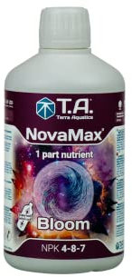 Novamax Bloom - Fertilizzante fioritura, 0,5 l, terra aquatica