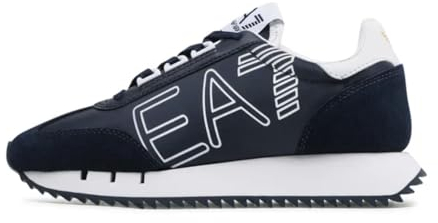 Emporio Armani Sneaker EA7 Training Tessuto/Pelle blu Unisex US22EA09 X8X101 43 1/3